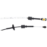 Câble de frein de stationnement d'urgence, en acier inoxydable, jeu de 3 pièces avec clips, AMC Pacer 1975-80 - Expédition directe sous environ 1 à 2 semaines