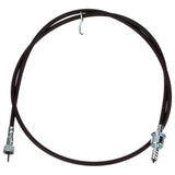 Câble de frein de stationnement d'urgence, en acier inoxydable, jeu de 3 pièces avec clips, AMC Pacer 1975-80 - Expédition directe sous environ 1 à 2 semaines