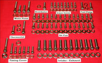 Stainless Steel Allen Head Engine Bolt Kit, USA Made, 1981-87 AMC Inline 6 (FREE lower 48 ground shipping in approx. 1 week)