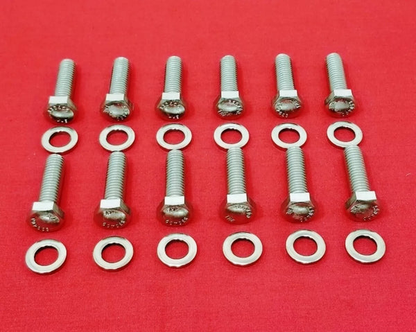 Kit de boulons de culasse Edelbrock série E, diamètre 7/16", fabriqué aux États-Unis, AMC V8 1967-69 (livré dans environ 1 semaine)
