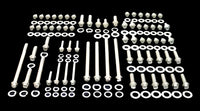 Stainless Steel Polished Grade 8 ARP Hex Engine Bolt Kit, USA Made, 1966-91 AMC V8 (FREE lower 48 ground shipping in approx. 1 week)
