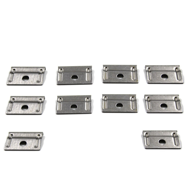 Upper Rocker Panel Trim Retainer Clip, OE Correct, Set of 10, 1975-80 AMC Pacer (except 1977 wagon) (FREE lower 48 ground shipping in approx. 1-2 weeks)