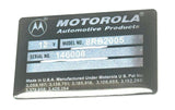 Voltage Regulator Tag, Show Quality Reproduction, AMC Motorola 8R series, 1971-75 AMC (See Applications)