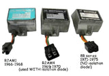 Voltage Regulator Tag, Show Quality Reproduction, AMC Motorola R2AM1, 1966-68 AMC (See Applications)