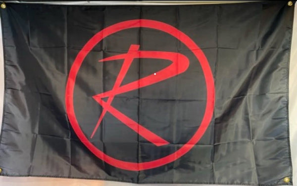 Wall Flag, Rambler Logo, Black, 3'x5' (FREE lower 48 ground shipping in approx. in 1-2 weeks)