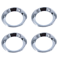 Wheel Trim Ring Set, OE Correct 14" For Magnum 500 & Rally Wheels, Polished Stainless, 1968-76 AMC (FREE lower 48 ground shipping in approx. 1-2 Weeks)