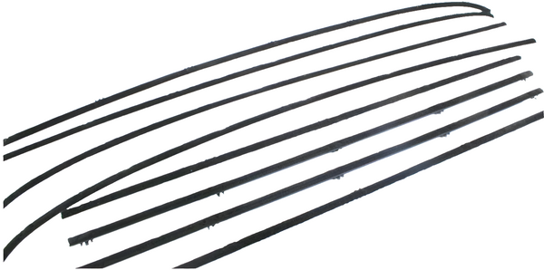 Window Felts, Complete Inner & Outer Kit, 1965-66 Rambler Marlin (FREE lower 48 ground shipping in approx. 1-2 weeks)