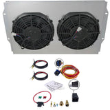 Champion Dual Cooling Fan Master Kit, For Champion Aluminum Radiators, 1958-78 AMC - See Applications (FREE lower 48 ground shipping in approx. 1-2 weeks)