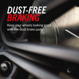 Brake Pads, Carbon Fiber Ceramic - 1972-78 AMC, See Applications (FREE lower 48 ground shipping in approx. 1 week)