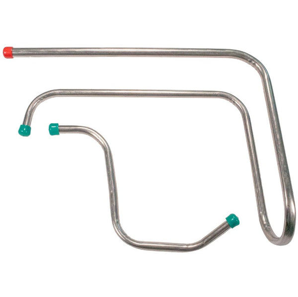 Conduites de ventilation du réservoir de carburant, 2 pièces, 1/2" OE en acier ou en acier inoxydable, 1968-70 AMC Rebel, 1970 Rebel Machine (expédition directe sous environ 1 à 2 semaines)