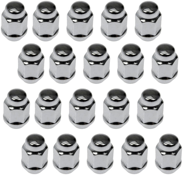 Chrome Lug Nuts, Set of 20, 1960-84 AMC, Eagle, Rambler (FREE lower 48 ground shipping in approx. 1 week)