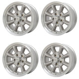 Roues décalées en aluminium coulé Superlite 15x7" à l'avant/15x10" à l'arrière, AMC Javelin 1971-74, expédition dans environ 1 à 4 semaines