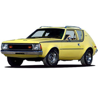 Decal And Stripe Kit, Rally Side Stripes, 2 Color, 1972 AMC Gremlin (Non-X) - FREE lower 48 ground shipping in approx. 1-2 weeks