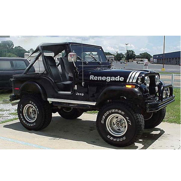 Decal And Stripe Kit, 1970-03 Jeep Renegade - FREE lower 48 ground shipping in approx. 1-2 weeks