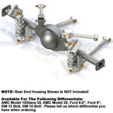Rear 4-Link Coil Over Suspension System, 1967-69 AMC Rebel - FREE lower 48 ground shipping in approx. 2-3 weeks