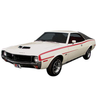 Decal And Stripe Kit, Side C Stripes, 1970 AMC Javelin SST - FREE lower 48 ground shipping in approx. 1-2 weeks