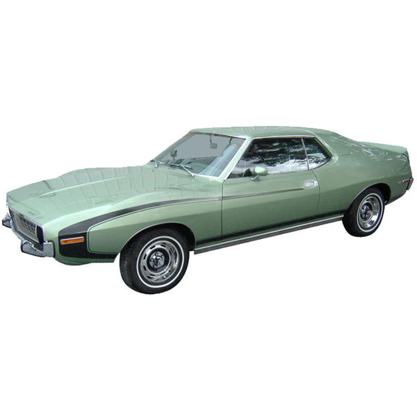 Decal And Stripe Kit, C-Stripe, 1972 AMC Javelin - FREE lower 48 ground shipping in approx. 1-2 weeks
