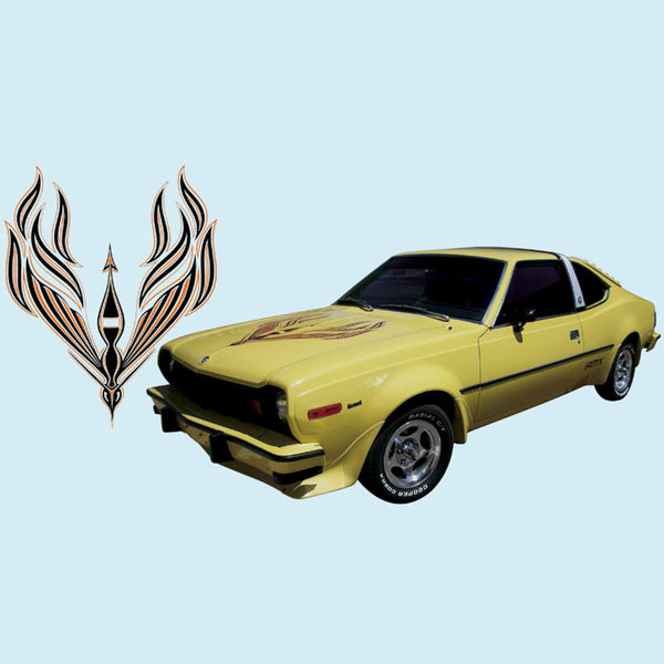 Decal And Stripe Kit, Sides & Grille, 1977 Hornet AMX - FREE lower 48 ground shipping in approx. 1-2 weeks